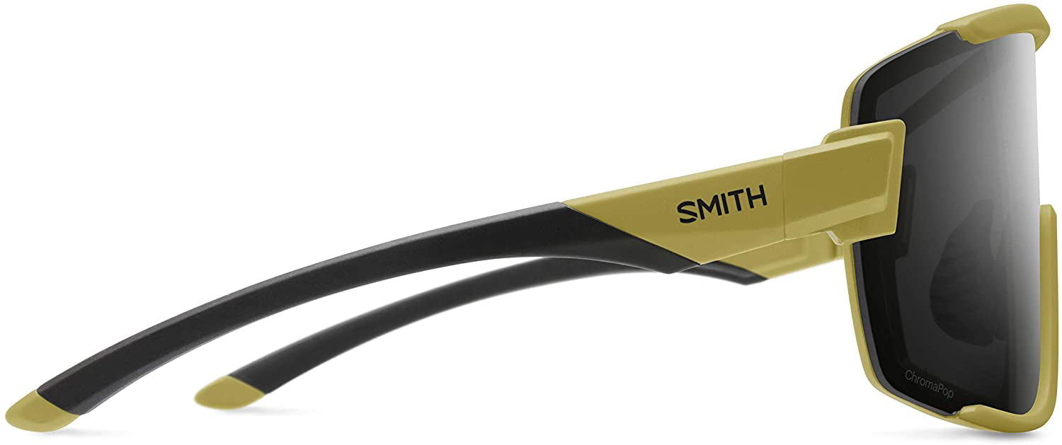 Gafas Smith Wildcat marco verde mate y lente oscuro Chroma-Pop